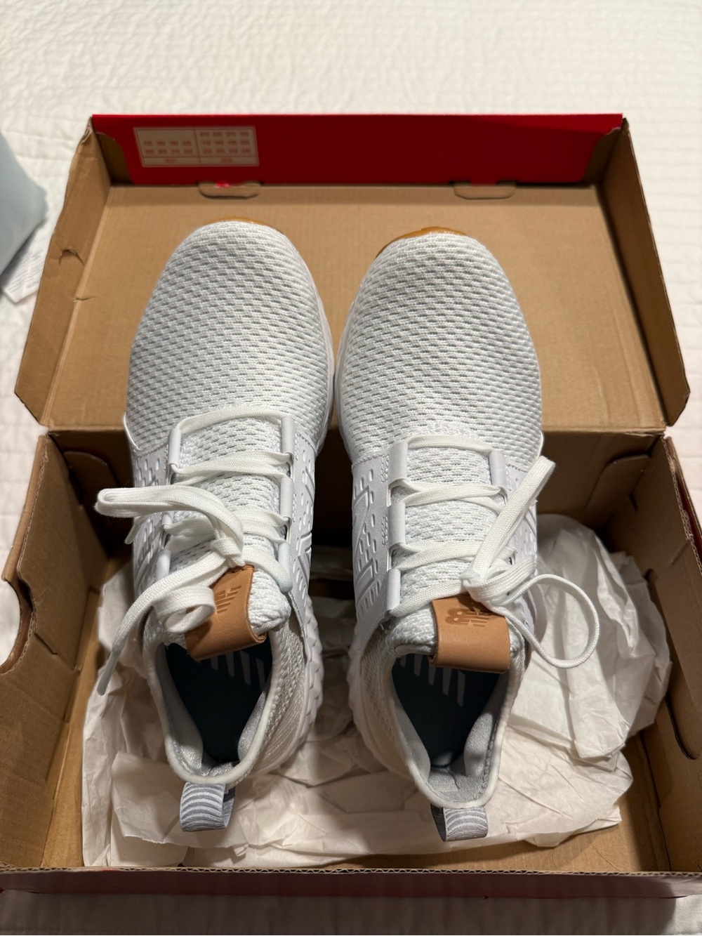 Women’s New Balance White Athletic Sneakers